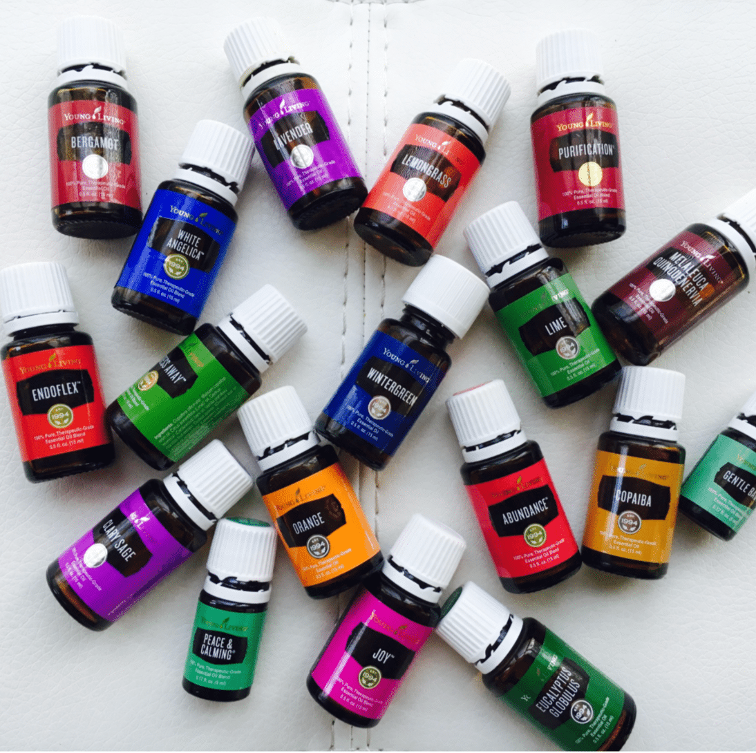 young living essential oils bottles